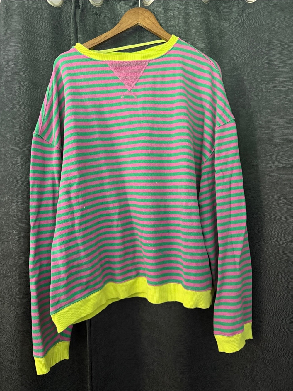 We the free Women’s Striped Crewneck sweatshirt